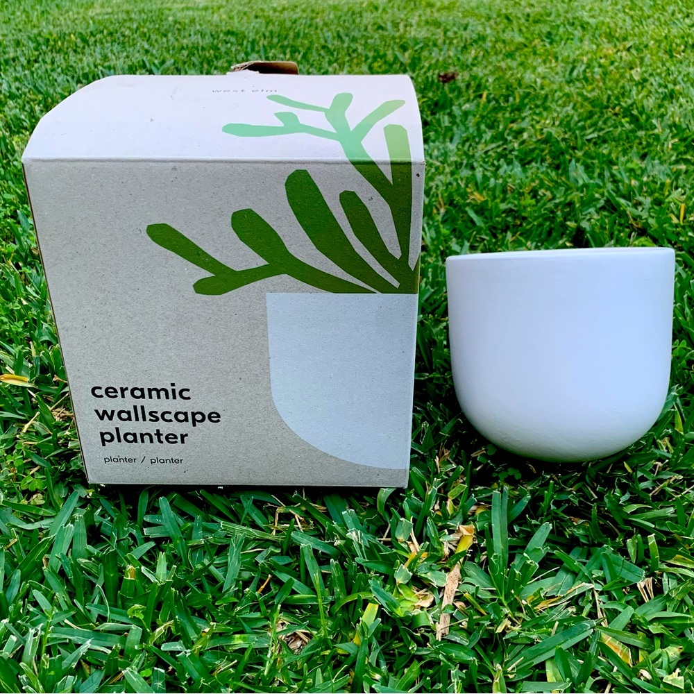 Ceramic Indoor/outdoor Wallscape Planters